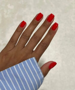 summer nails short