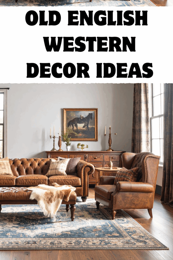 Old English Western Decor Ideas