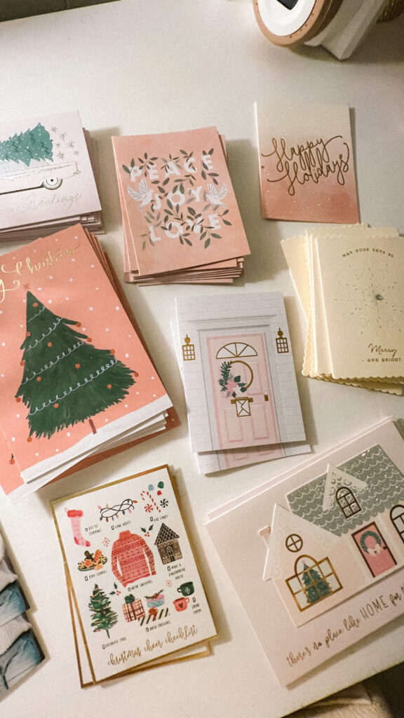 vintage christmas postcard