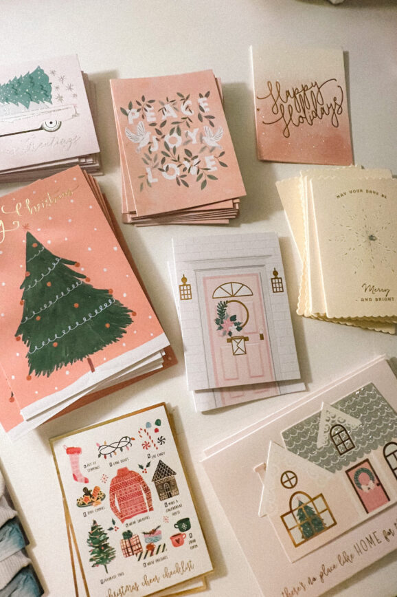 vintage christmas postcard