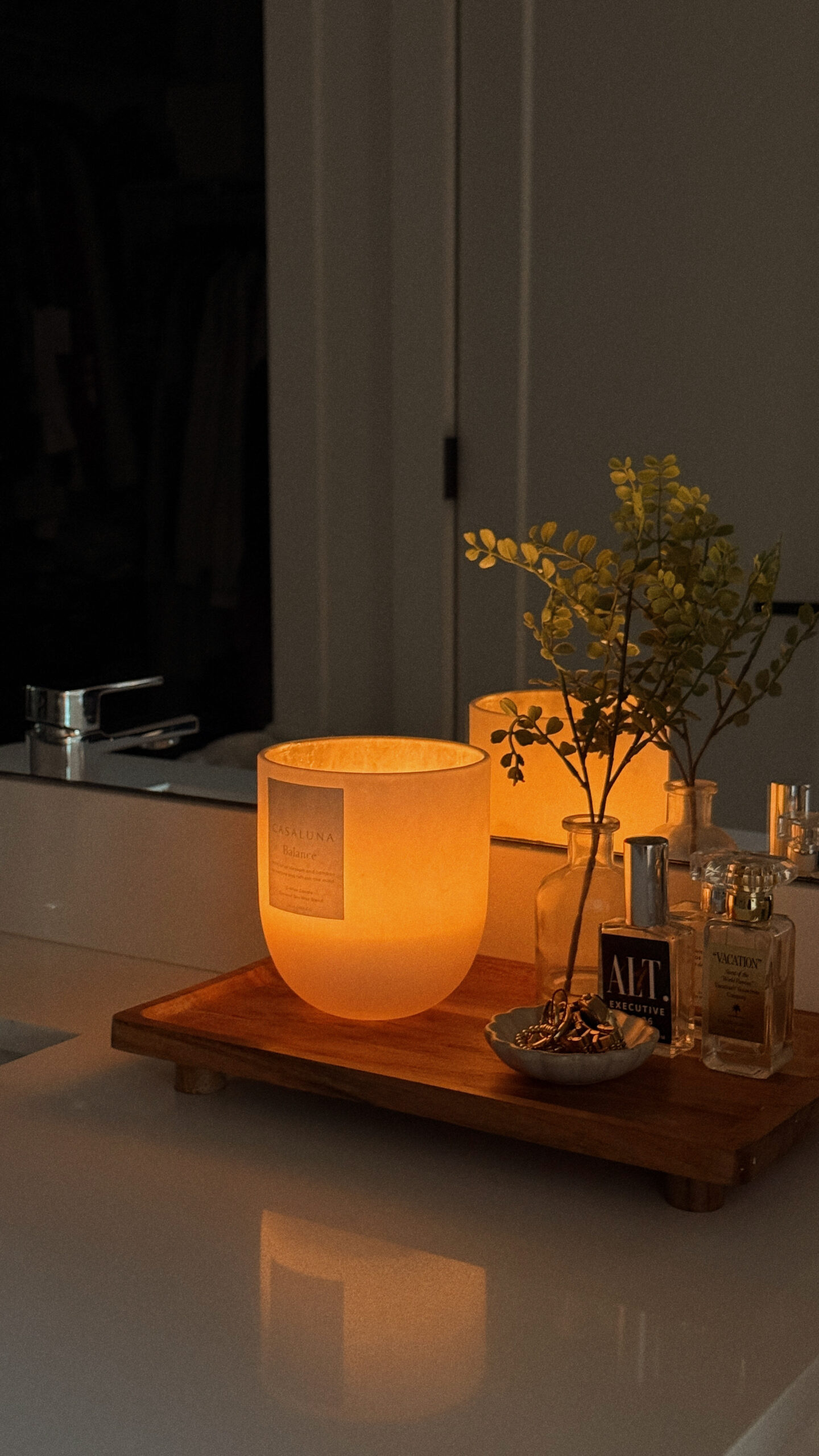 night routine aesthetic