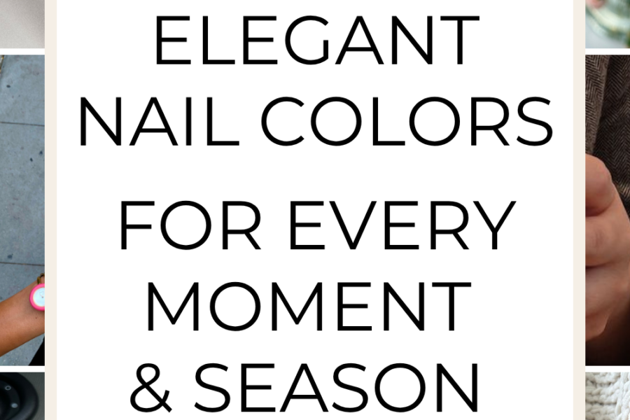 elegant nail colours