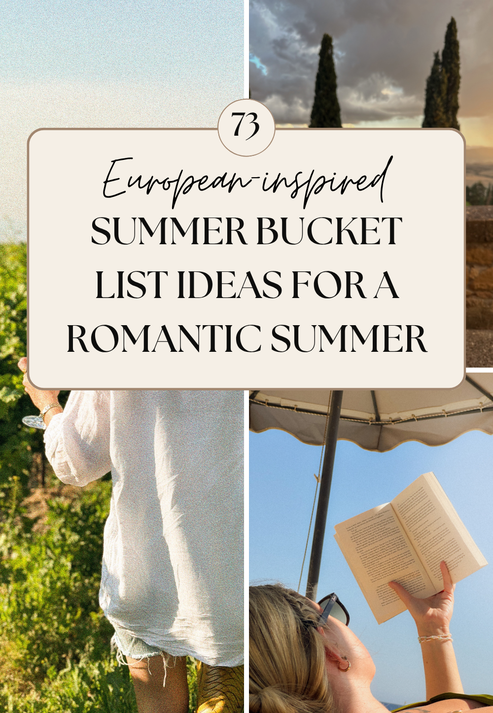 summer bucket list 