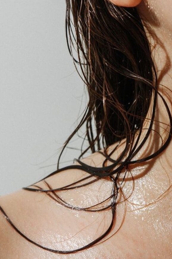 shower routine for glowing skin