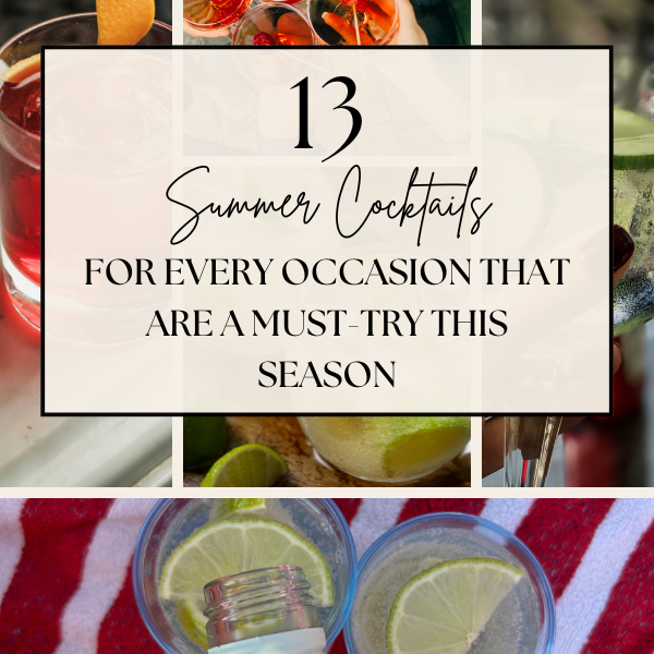 Good Cocktails to Try