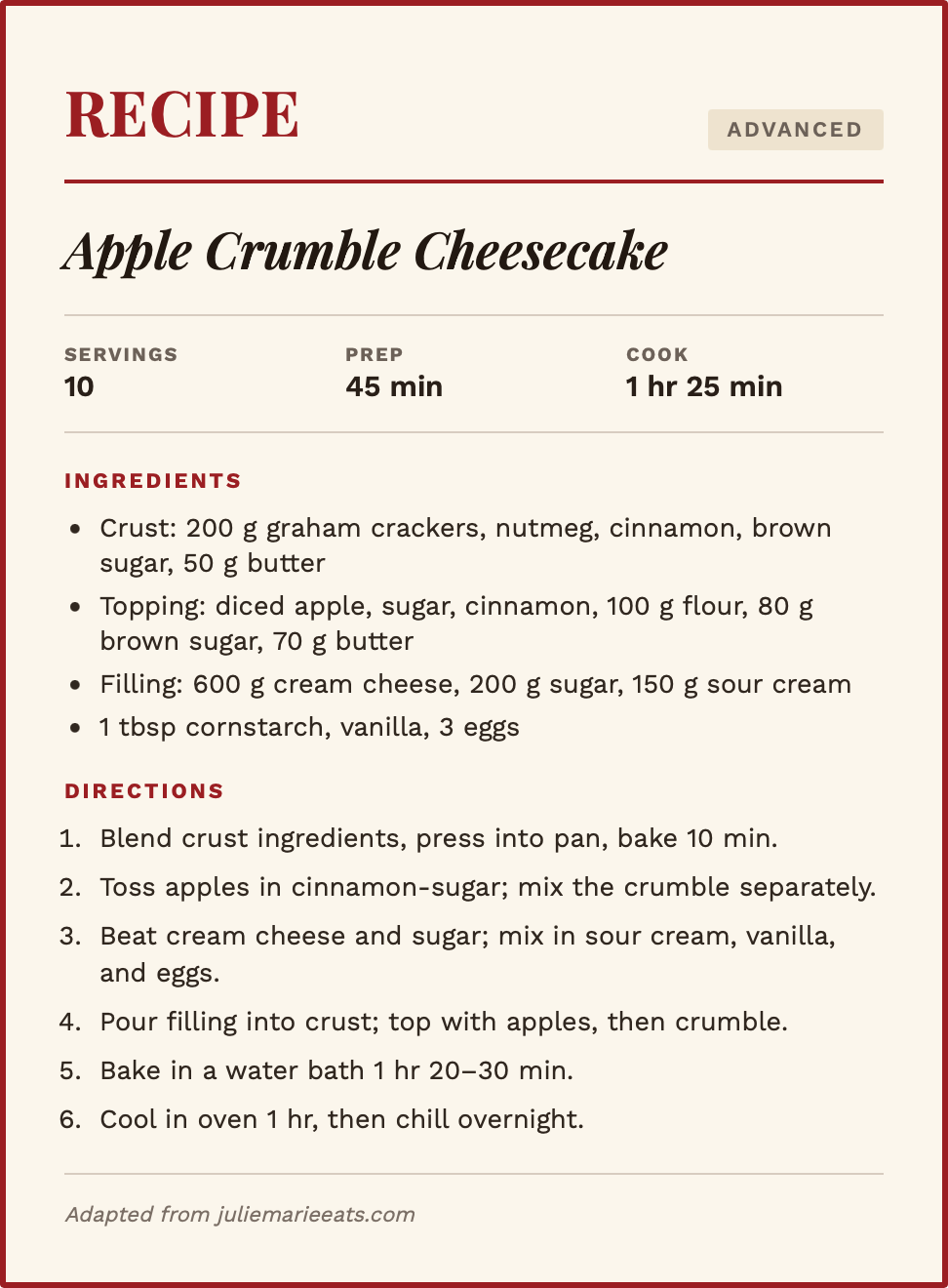 easy fall baking recipes