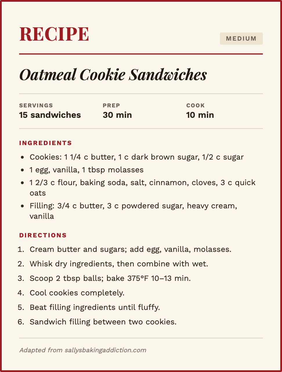 easy fall baking recipes