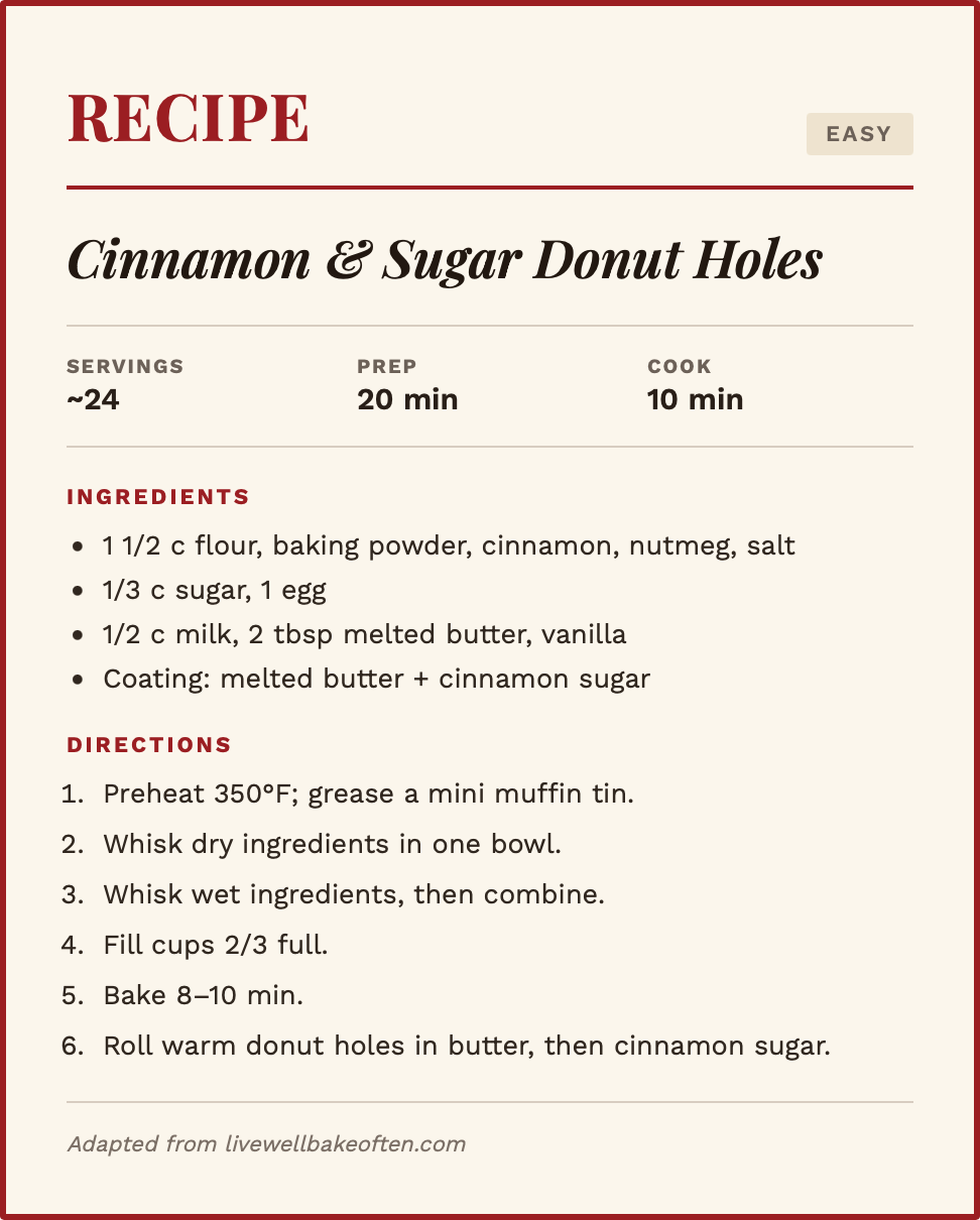 easy fall baking recipes