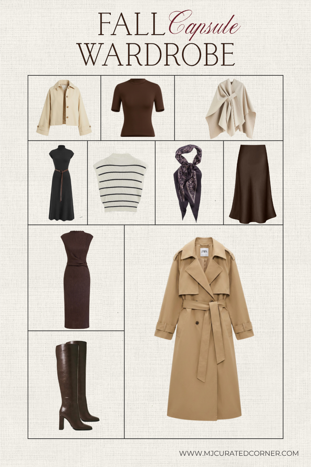 fall capsule wardobe 2026