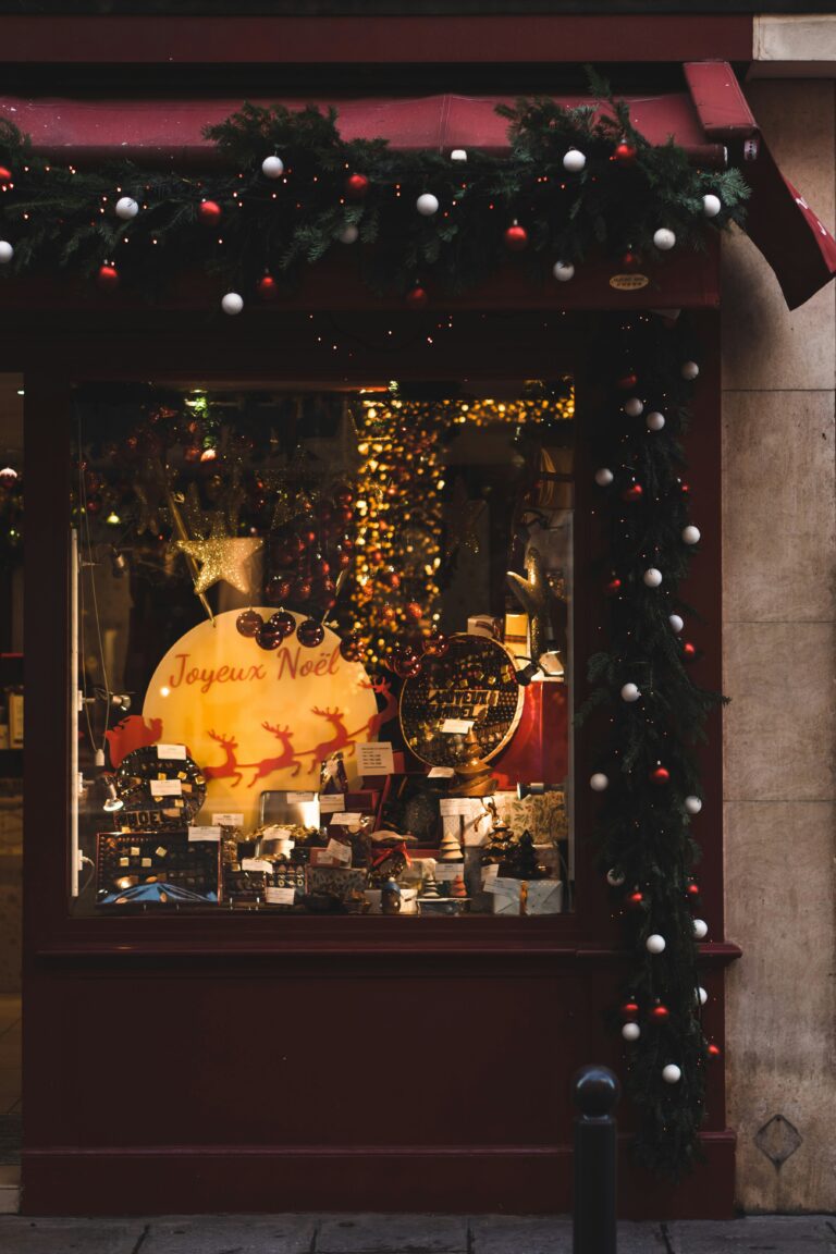Parisian christmas party